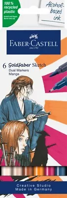 Faber-Castell Goldfaber Sketch Marker Pen Set - Manga (6pk) • $21.92