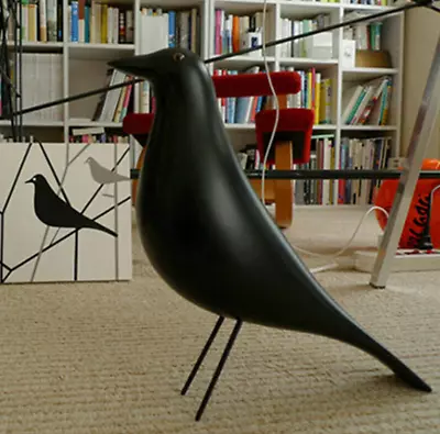 Retro VITRA EAMES House Bird Pigeon Dove Desk Ornament Resin Home Office Decor • £23.75