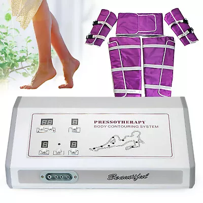 Air Pressure Pressotherapy Lymphatic Drainage Weight Loss Machine Slimming 6Mode • $321.10