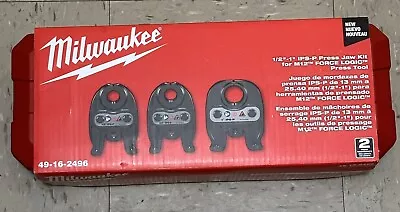 Milwaukee 1/2''-1'' Ips-P Press Jaw Kit M12 (49-16-2496) FAST SHIPPING ‼️ • $624.95