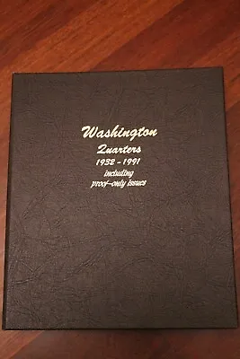 Dansco Washington Quarters 1932-1991 Including Proof-Only Issues 8140 Album Book • $36.99