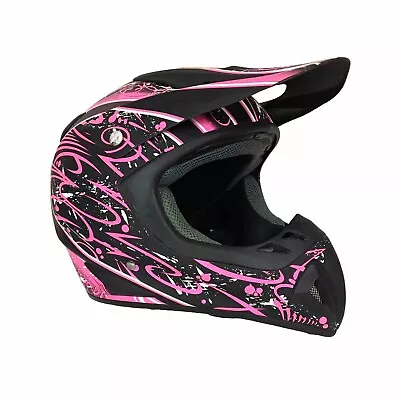 Typhoon Adult Small Dirt Bike Helmet Motocross Off-Road ATV UTV MX Men Women • $31.95