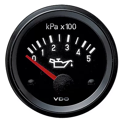 VDO 12V Electrical Engine Oil Pressure Gauge 0-500Kpa And Sender 350030016 • $145