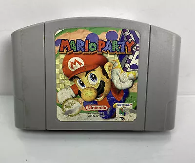 Mario Party PAL Nintendo N64 Game - Cart Only In Good Condition 2512 • $109.99