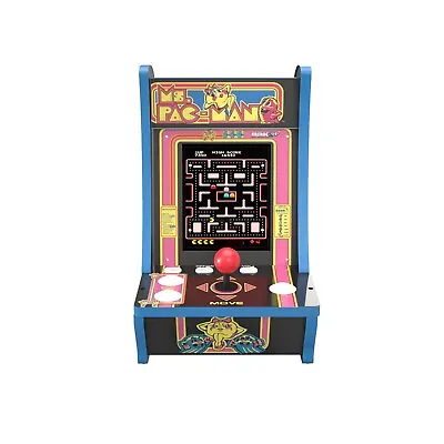 New 40th Anniversary Ms Pac Man Arcade 1Up Countercade 4 Games Dig Dug Rally X • $250