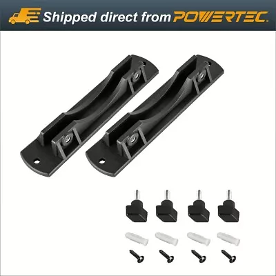 POWERTEC Blast Gate Mounting Brackets For 2-1/2  To 6  Blast Gates 2PK (70278) • $17.99