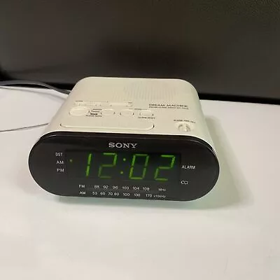 Sony Dream Machine ICF-C218 Alarm Clock AM/FM Radio With Snooze Function • $24.99