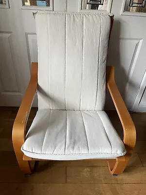 IKEA Chair With Seat Cushion • £35