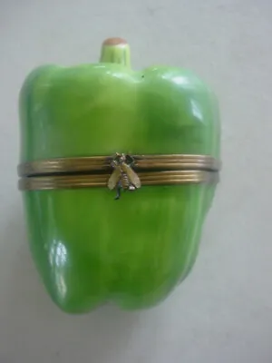 Vintage Limoges Bell Pepper Trinket Box • $39.99