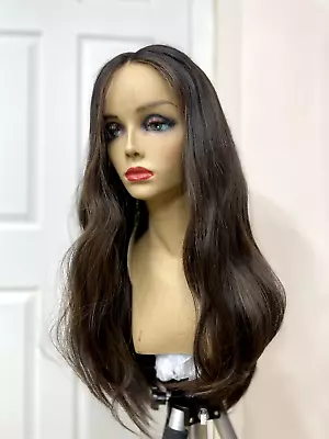 NEW Malky Wig European Multidirectional 24  Lace Top 4/8 Small Layers Straight • $2050