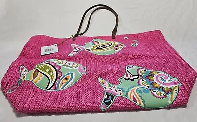 Vera Bradley Knit Seashore Tutti Frutti Beach Tote Bag--  NWT • $34.95