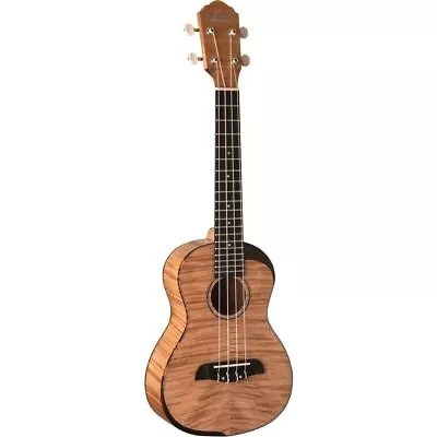 Oscar Schmidt OU800T Comfort Series Flame Maple Acoustic Tenor Ukulele Natural • $242.99