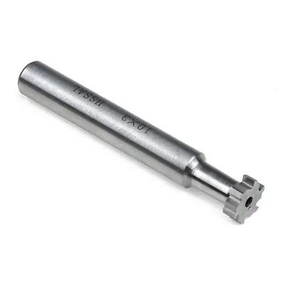 T-Slot Cutter Shank End Mill Router Bit Milling 10mm*3mm 6 Flute Practical • £8.82