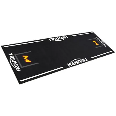 Moto-D Triumph Large Heavy Duty Garage Motorcycle Track Floor Mat  • $139.99