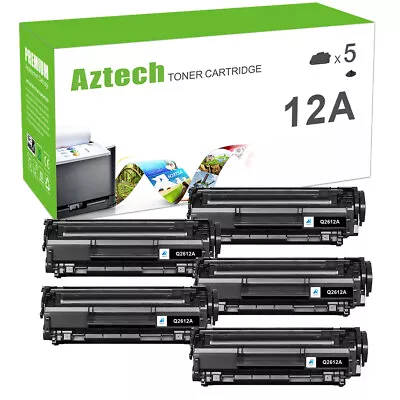 Q2612A 12A Black Toner Fit For HP LaserJet 1010 1012 1022n 3050 3055 Printer Lot • $16.59