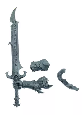 Chaos Space Marines Daemon Prince Arm + Daemonic Sword [bits 40k] • £17.99