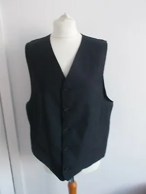 £13.25 • Buy Men's Luigi Morini Blue V Neck  Waistcoat Vest  Size 42