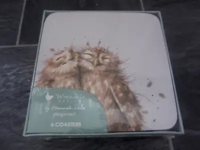 £10.99 • Buy Pimpernel For Royal Worcester Wrendale Designs Owl Coasters Set Of 6