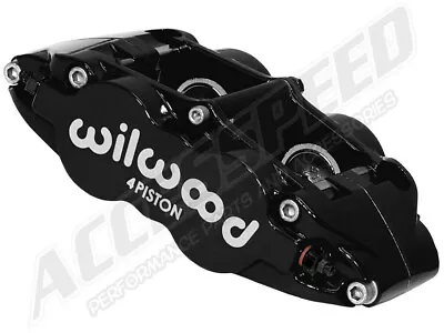 Wilwood Forged Narrow Superlite 4 Radial-mount 4-piston Black Caliper #120-11782 • $346.43