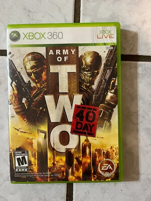 $13 • Buy Army Of Two The 40th Day Microsoft Xbox 360 Complete Platinum Hits Tested