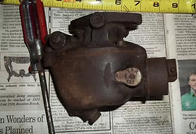 Antique Vintage Marvel Schebler Updraft Carburetor Complete Not Seized #TSX 537 • $45