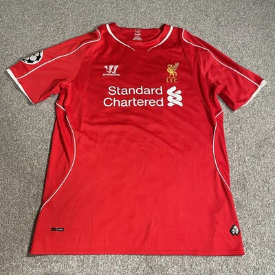 £49.95 • Buy Warrior Mens Size XL Red Football Shirt Liverpool LFC Coutinho 2014/15 Home