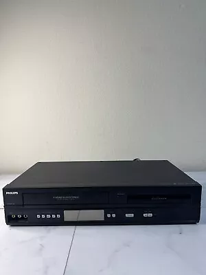 Philips DVD VCR Combo Player 4-Head Hi-Fi VHS Recorder No Remote Tested Working  • $59.99