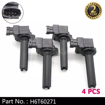 Set Of 4 Ignition Coil 12787707 H6T60271 For Saab 9-3 9-3X 2.0 UF526 UF-526 • $68.99