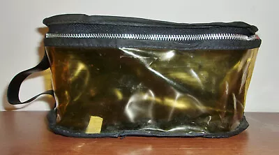 Vintage Kiwi Shoe Polish Plastic Zipper Storage Case -  8  X 3  X 3  • $0.99