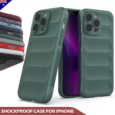 $3.99 • Buy For IPhone 14 13 12 11 Pro Max XS XR SE 8 7 Plus Case Rugged Shockproof  Cover