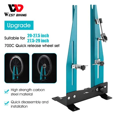 WEST BIKING Bicycle Wheel Truing Stand Tire Rims 16-29in 700C Bike Repair Tool • $65.68