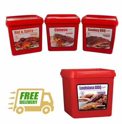 £49.95 • Buy Middleton Foods 🌾 Meat Glaze Marinade Seasoning Mix BIG 10kg Butcher Red Tub