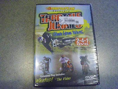 Throttle Junkies (DVD 2006) Motorcross BRAND NEW AND SEALED • $2.99