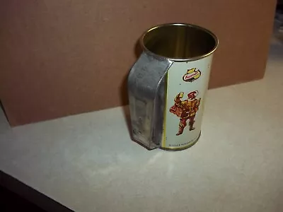  Vintage FALSTAFF BEER FLAT TOP DRINKING CUP MUG CAN Missouri Nebraska ETC BAR • $11.95