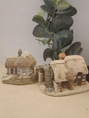 Vintage Lilliput Lane Chine Cot Cottage & Watermill Handmade Ornimental Miniture • £15.95