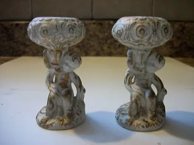 Vintage 1963 Inarco Cherub Candle Holders E-1430/RF • $14.99