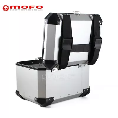 $279.99 • Buy 45 Liter Motorbike Top Case Silver FOR BMW F800GS F650 F700 GS R1200GS Adventure