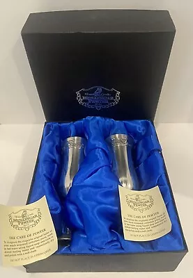 Mullingar Pewter Wine Goblets NEW In Box 95-3-2 Finest Grade • $99