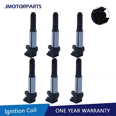 Set(6) Ignition Coils For BMW X3 X5 E46 330i E60 525i 528i 530i E90 12131712223 • $50.97