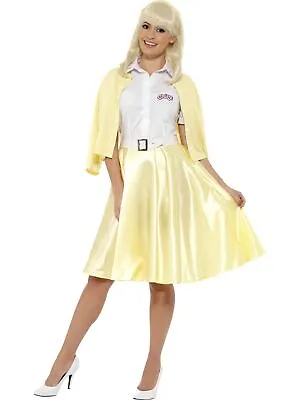 $41 • Buy Grease Good Sandy Costume Yellow Licensed 1950s 50s Fancy Dress Up Summer Nights