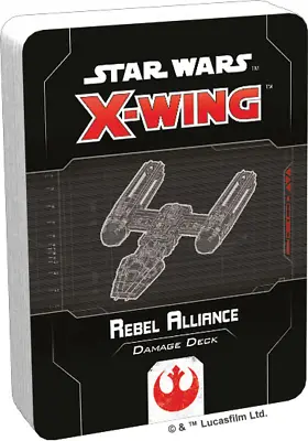 $6.77 • Buy Rebel Alliance Damage Deck Star Wars: X-Wing 2.0 FFG NIB