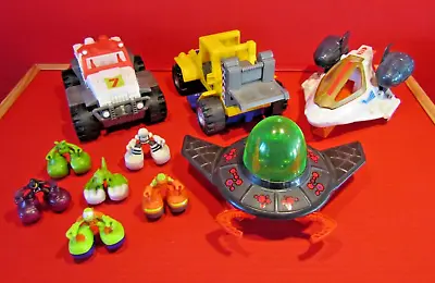 Mattel Matchbox Big Boots 6 Mini Figures & 4 Vehicles In Bundle Toy Play Set Lot • £19.95