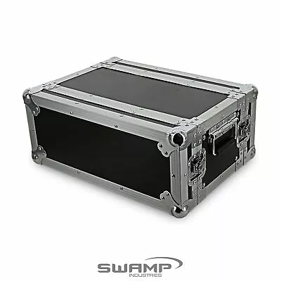 SWAMP Wooden 19 Inch Rack 4U Half Depth Flight / Road Case • £148.73