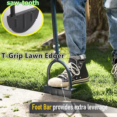 Garden Lawn Border Edger Grass 960mm T-Grip Lawn Edging Cutter Edging Tool UK • £23.99