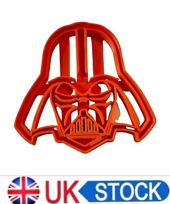 3D For StarWars Darth Vader Cookie  Cutter Biscuit Dough Icing Fondant Cutter UK • £5.99