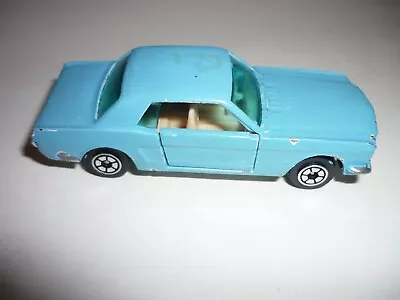 Vintage Yatming 66 Mustang Coupe No. 1073 Rare Color Baby Blue • $11.99