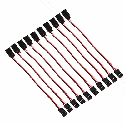 £7.80 • Buy 10 Pcs 150mm Servo Extension Cable Lead Wire Male To Male JR Plug For RC #~ #~