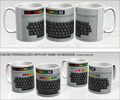 £7.95 • Buy Dragon 32 Retro Computer Mug - Can Be Personalised