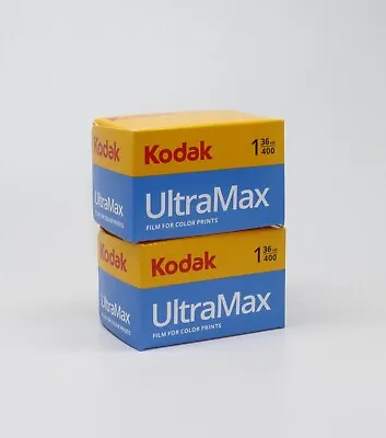 £26.95 • Buy Two Kodak Ultramax 400 35mm 36 Exposures Colour Films (72 Photos In Total)