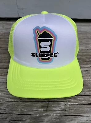 Limited Edition Slurpee 7-Eleven 7-11 Trucker Hat Mesh Snapback Foam Front Green • $7